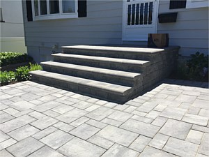 gray grey cambridge onyx natural matryx 6 3 mixed sizes front steps bullnose edge groutless no maintenance ledgestone